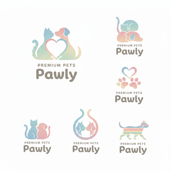 Pawly Logo - Cat & Dog